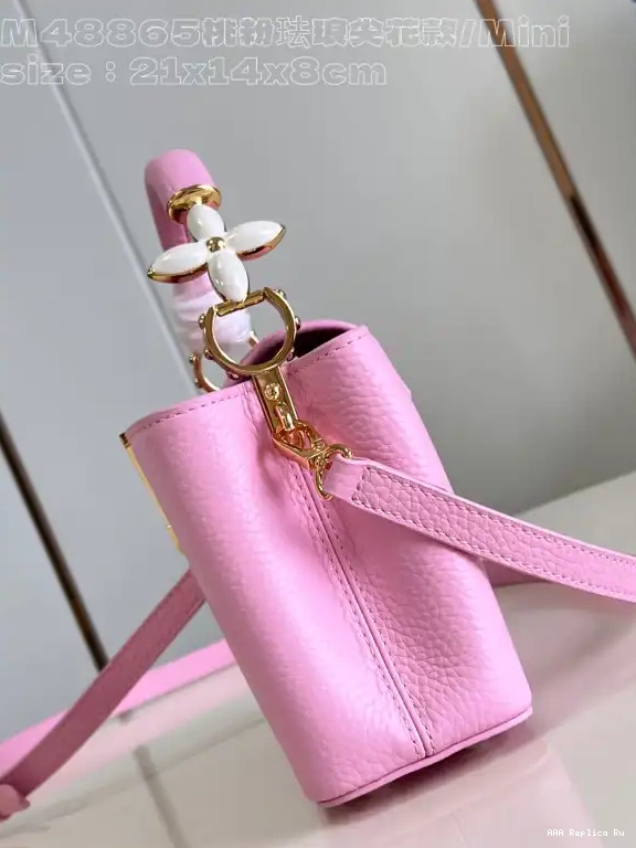 AAA Pruses Bags MINI-21*14*8CM LOUIS CAPUCINES VUITTON 0625